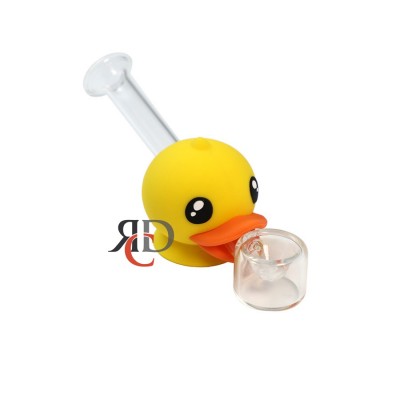 SILICONE HAND PIPE DUCK SP412 1CT